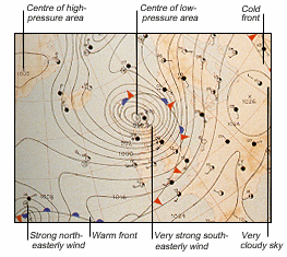 Weather map