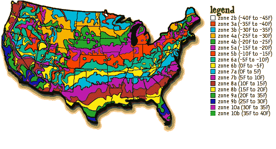 Plant Hardiness Zones